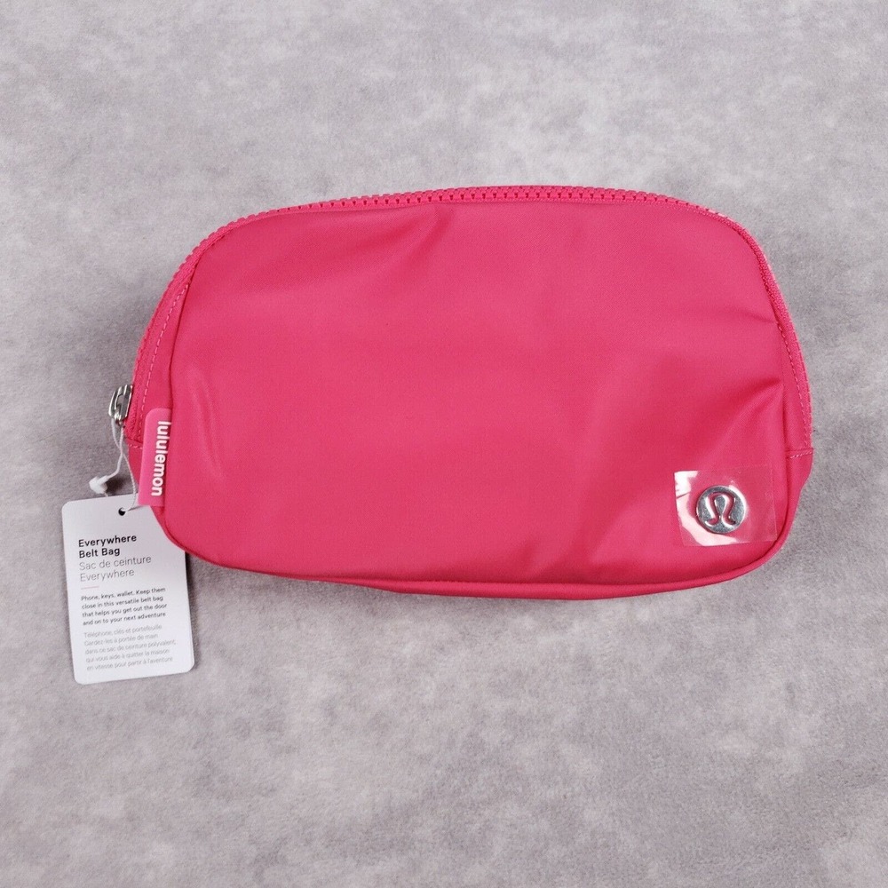 Lululemon Everywhere Belt Bag 1L Lip Gloss Pink Extended Strap